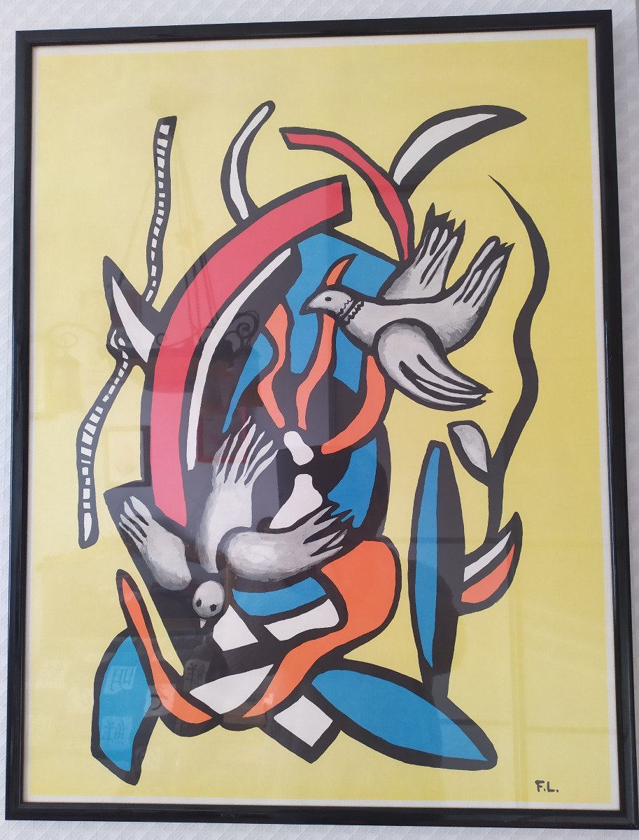 Fernand Leger – Poster – La Ronde Des Colombes