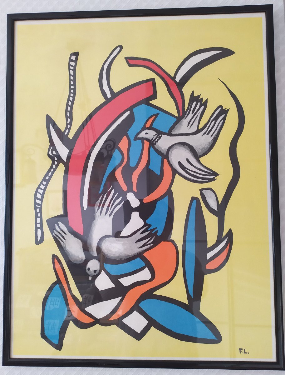 Fernand Leger – Affiche – La Ronde Des Colombes