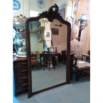 Rockery Mirror Walnut - Nineteenth