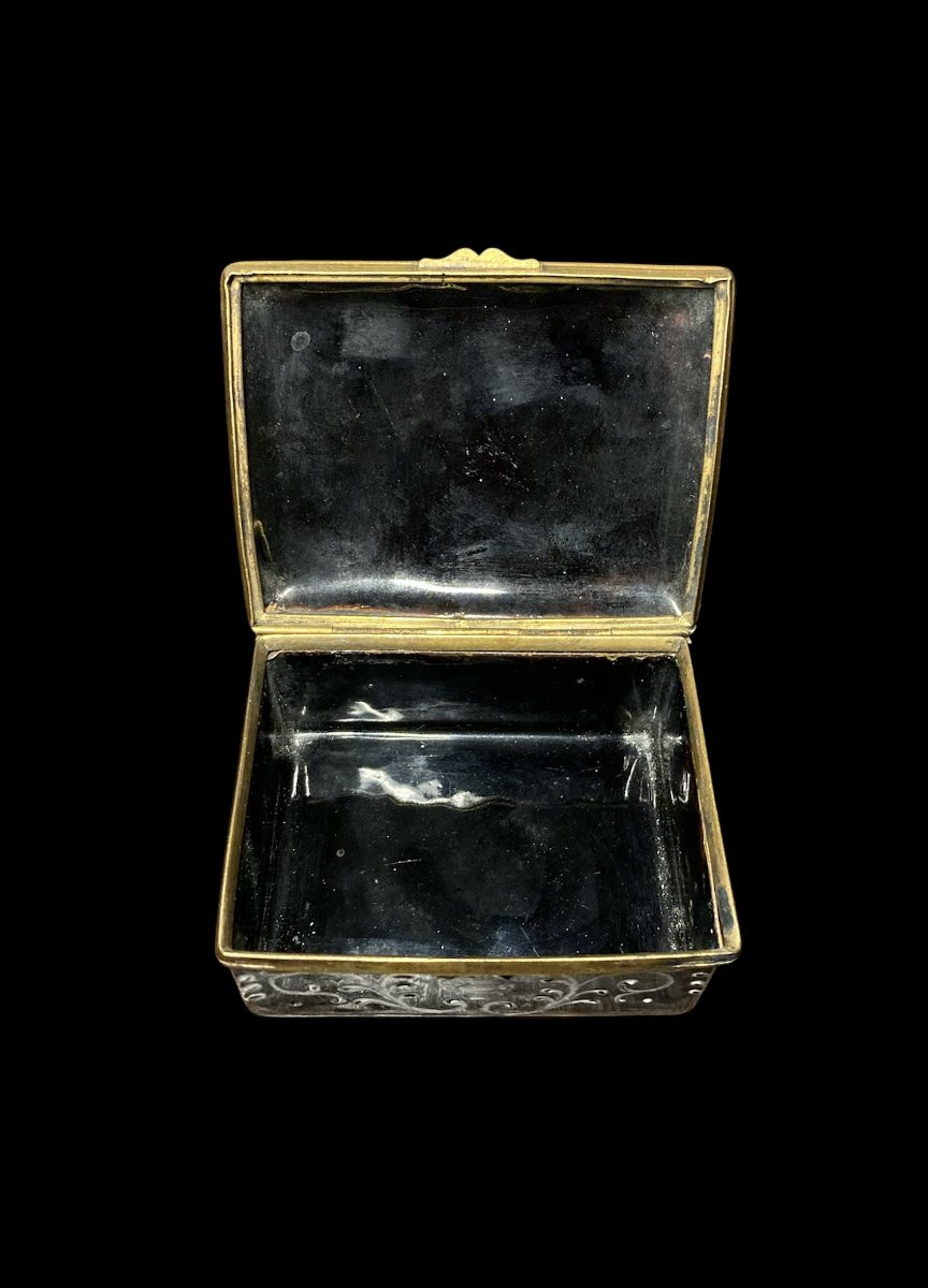18th Century - Limoges - Enamelled Copper Snuff Box-photo-7
