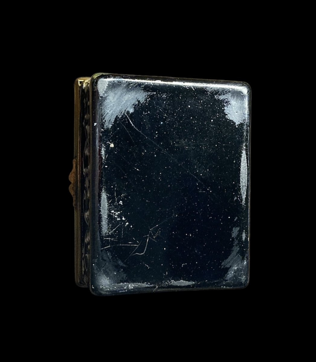 18th Century - Limoges - Enamelled Copper Snuff Box-photo-8