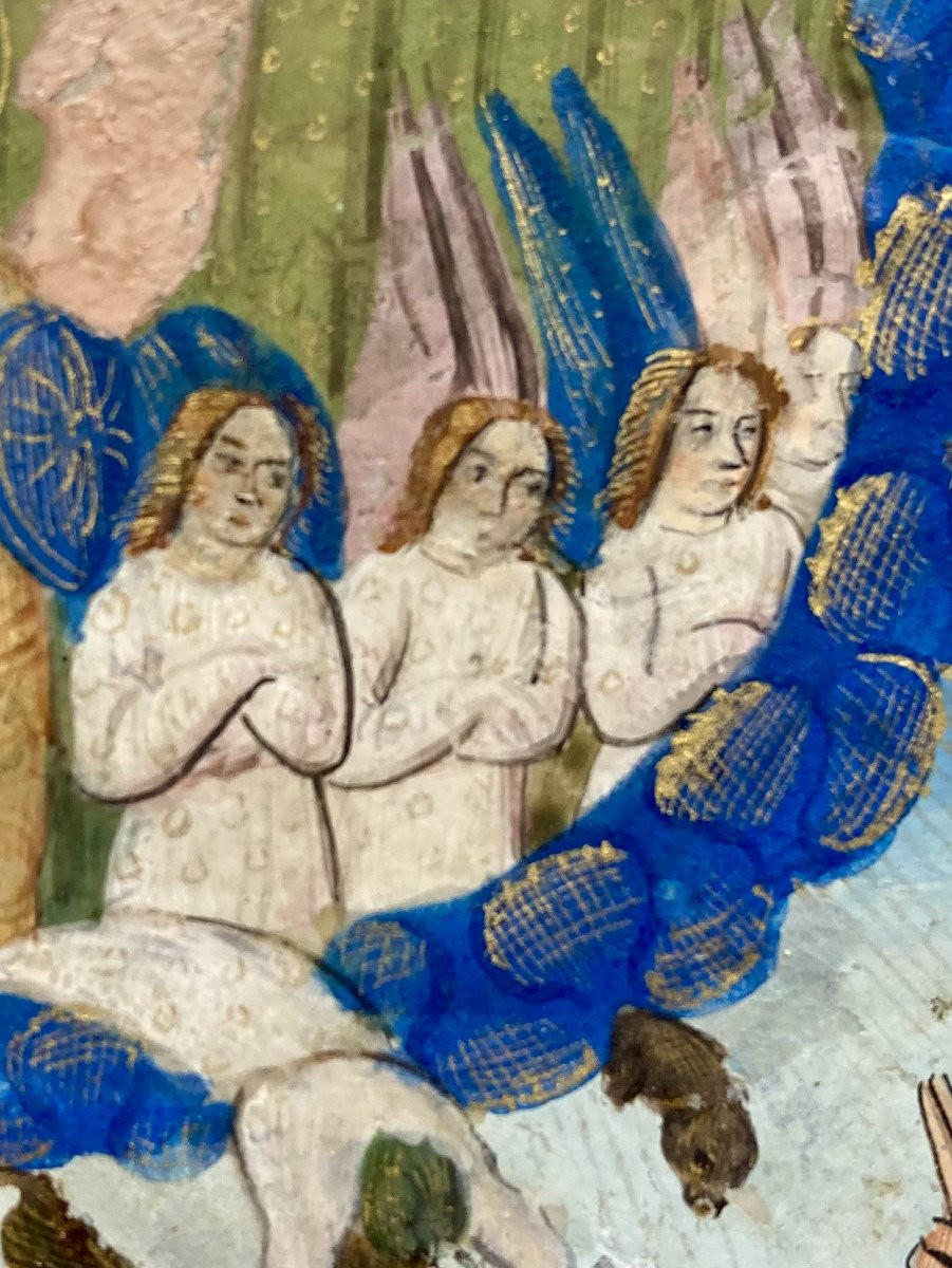 Miniature On Parchment - The Fall Of The Rebel Angels - School Of Tours - 1470-1480-photo-7