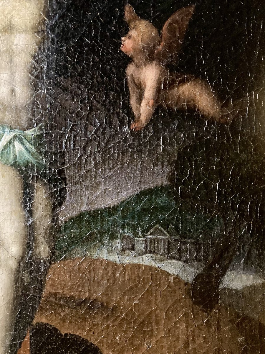 Francesco Morandini detto Il Poppi (Poppi 1544 - 1597 Florence) - Scène de la Crucifixion -photo-6