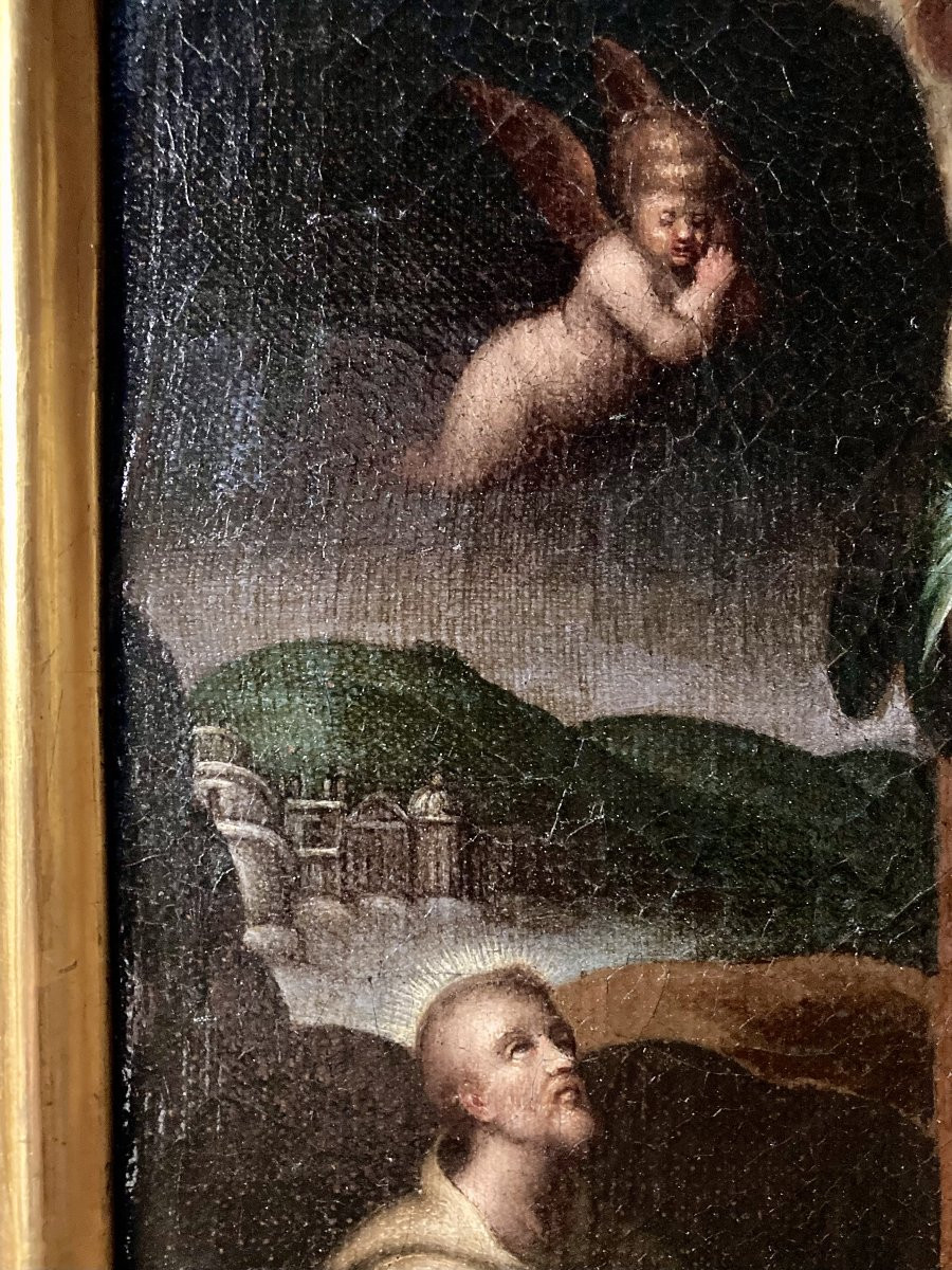Francesco Morandini detto Il Poppi (Poppi 1544 - 1597 Florence) - Scène de la Crucifixion -photo-7
