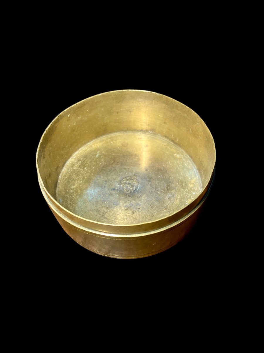 Francesco Bandini Piccolomini (Archevêque de Sienne 1538-1588) - Ciboire en bronze fondu-photo-3