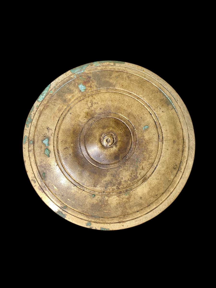 Francesco Bandini Piccolomini (Archevêque de Sienne 1538-1588) - Ciboire en bronze fondu-photo-6