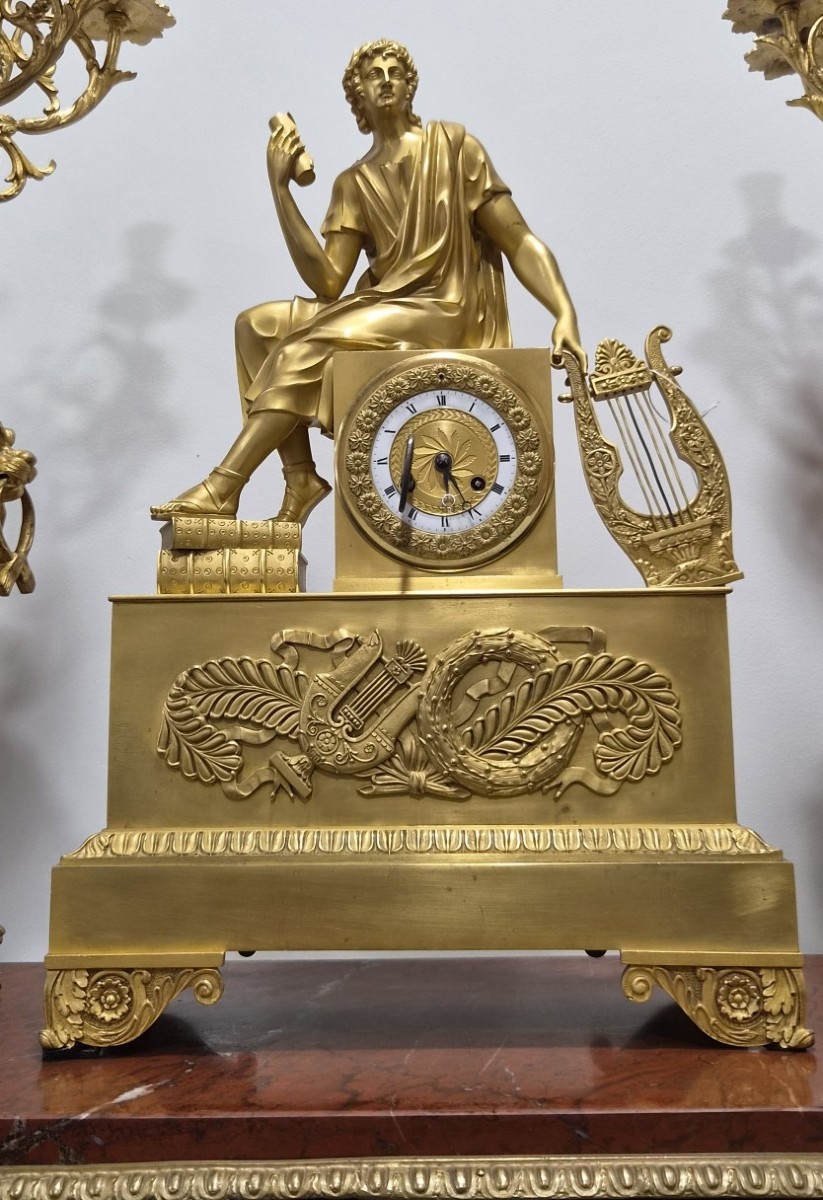 Alexander The Great Prestige Clock 1827