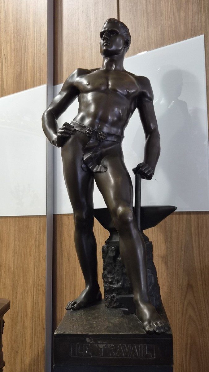 Figurine en bronze de pierre Granet