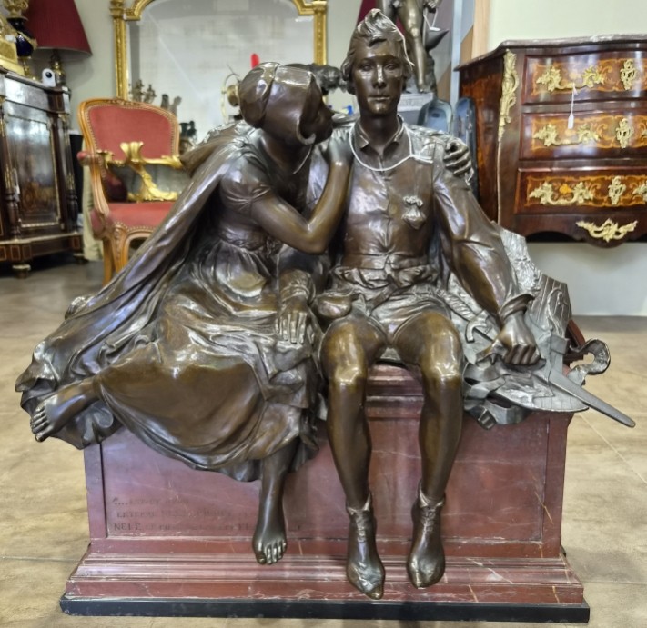 Bronze Signed Samuel Charles (1882-1938)