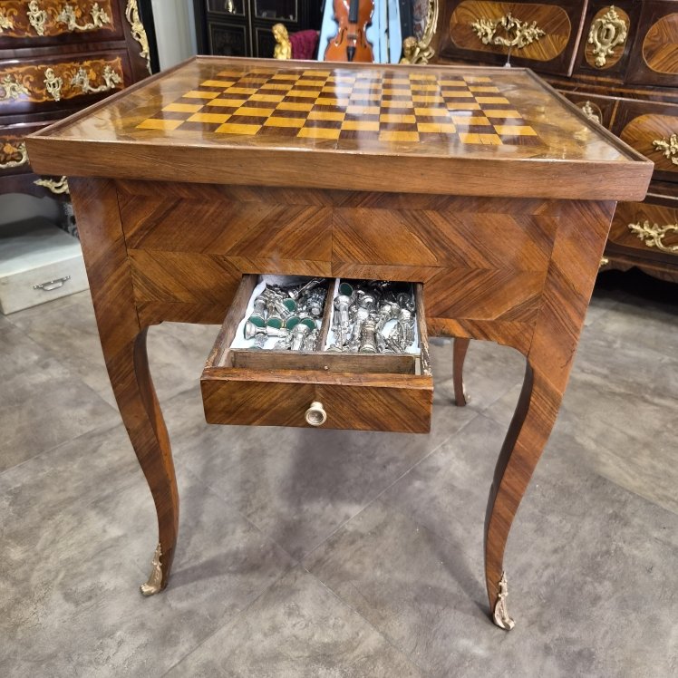 Late 18th-century Game Table 