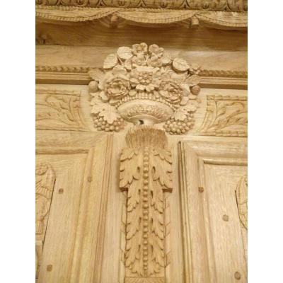 Armoire De Mariage Normande En Chêne éclairci