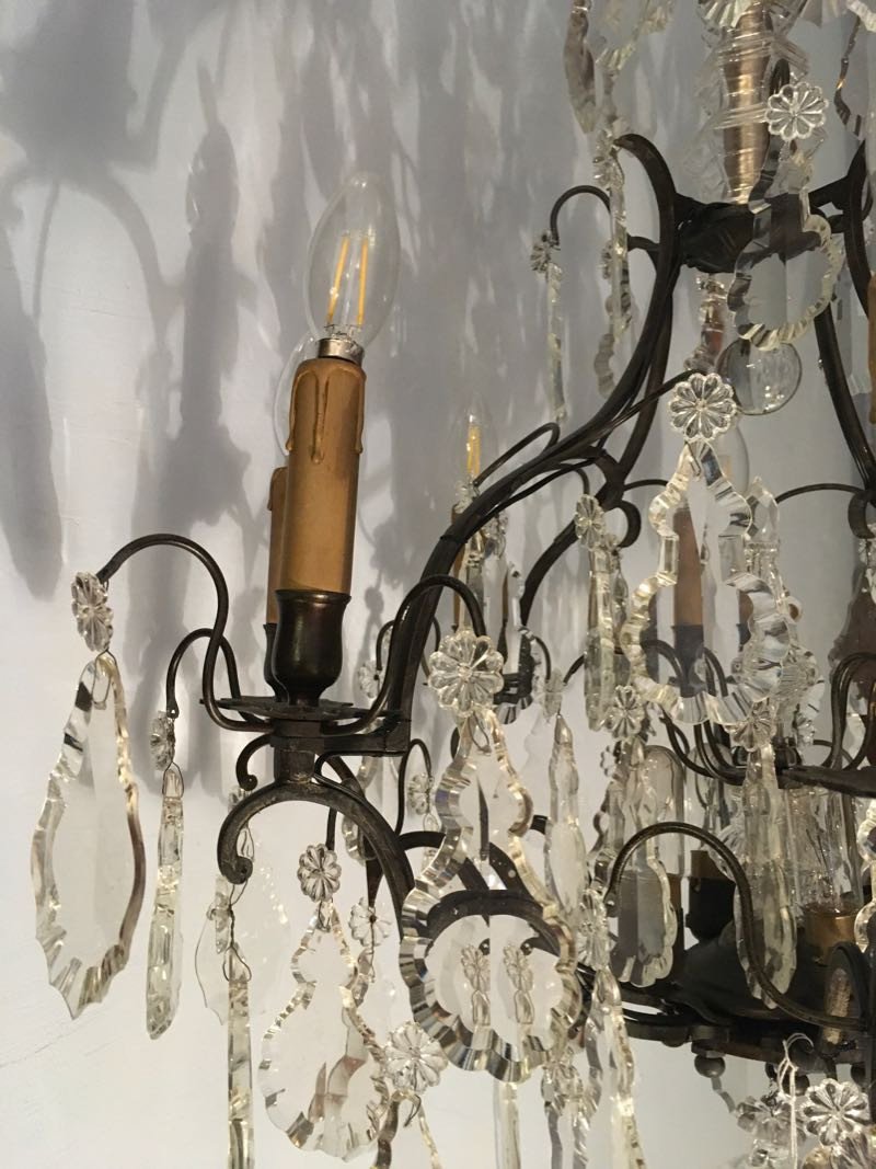 Cage Chandelier With Twelve Lights-photo-1