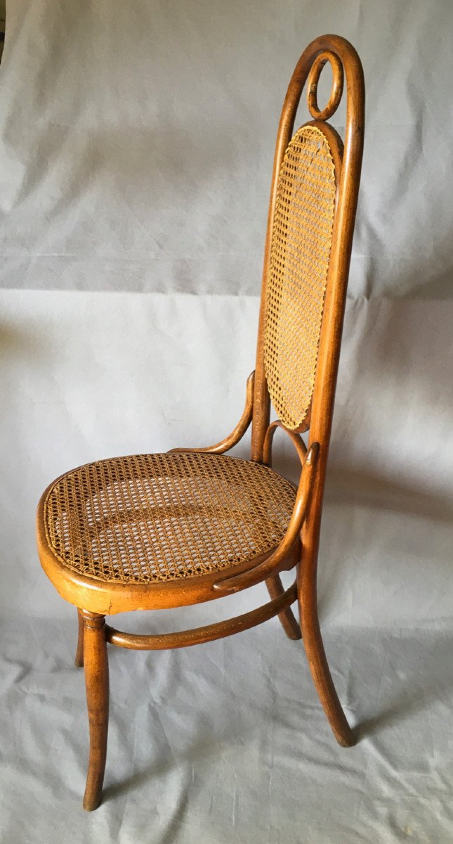 Five Thonet Chairs Number 17-photo-2
