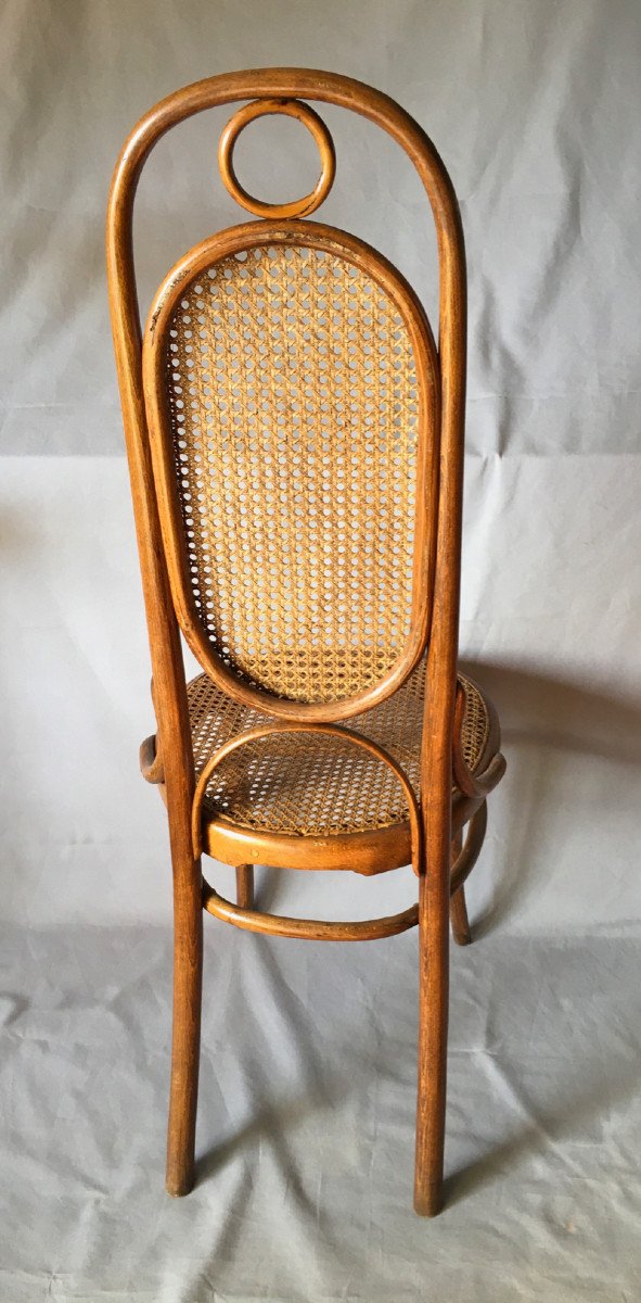 Cinq Chaises Thonet Numéro 17-photo-3