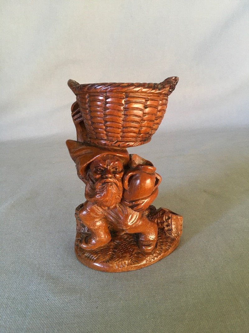 Carved Wooden Pyrogen, Late 19th Century-photo-3