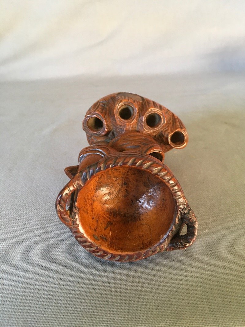 Carved Wooden Pyrogen, Late 19th Century-photo-2