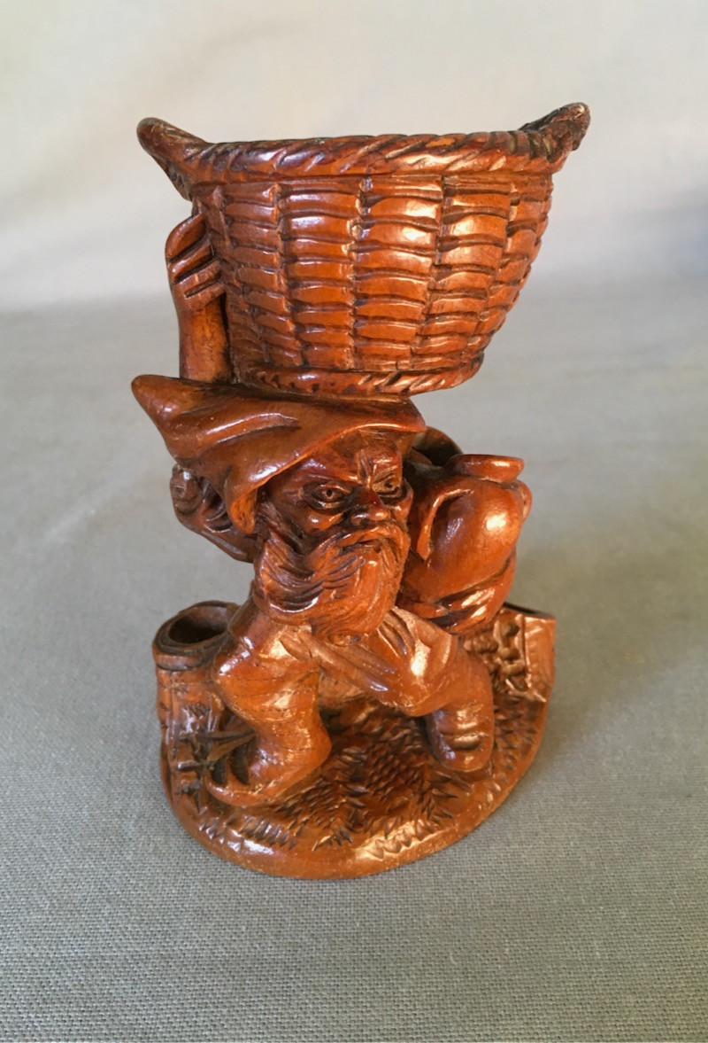 Carved Wooden Pyrogen, Late 19th Century