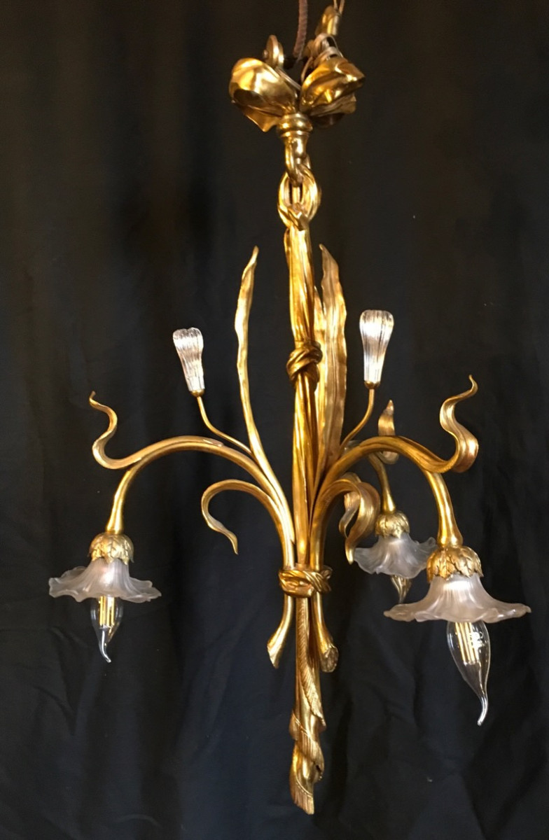 Art Nouveau Chandelier