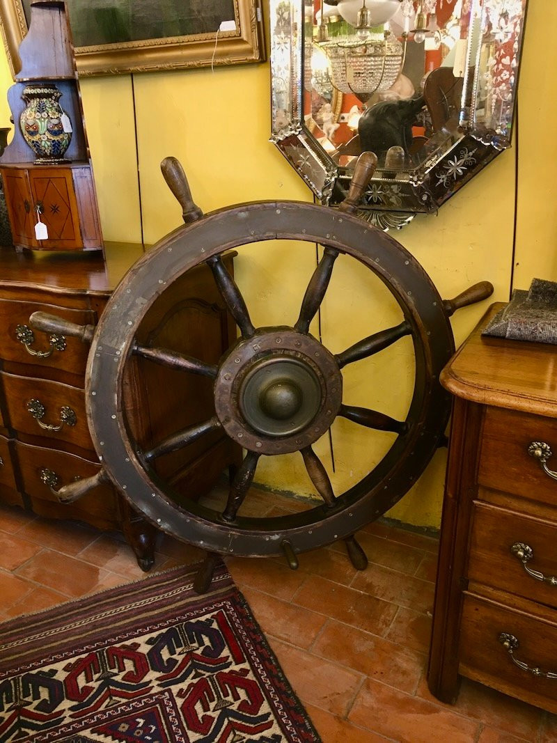 Roue de Gouvernail de Bateau-photo-2