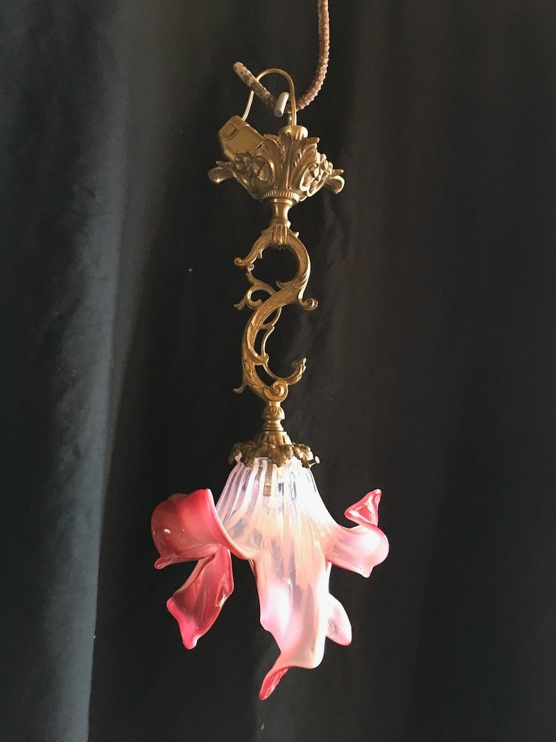 Art Nouveau Hall Chandelier-photo-2