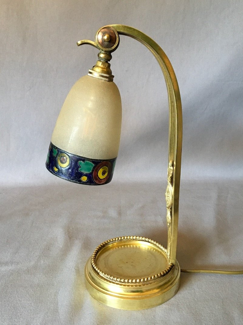PAIRE DE LAMPES DE CHEVET ART DECO-photo-4