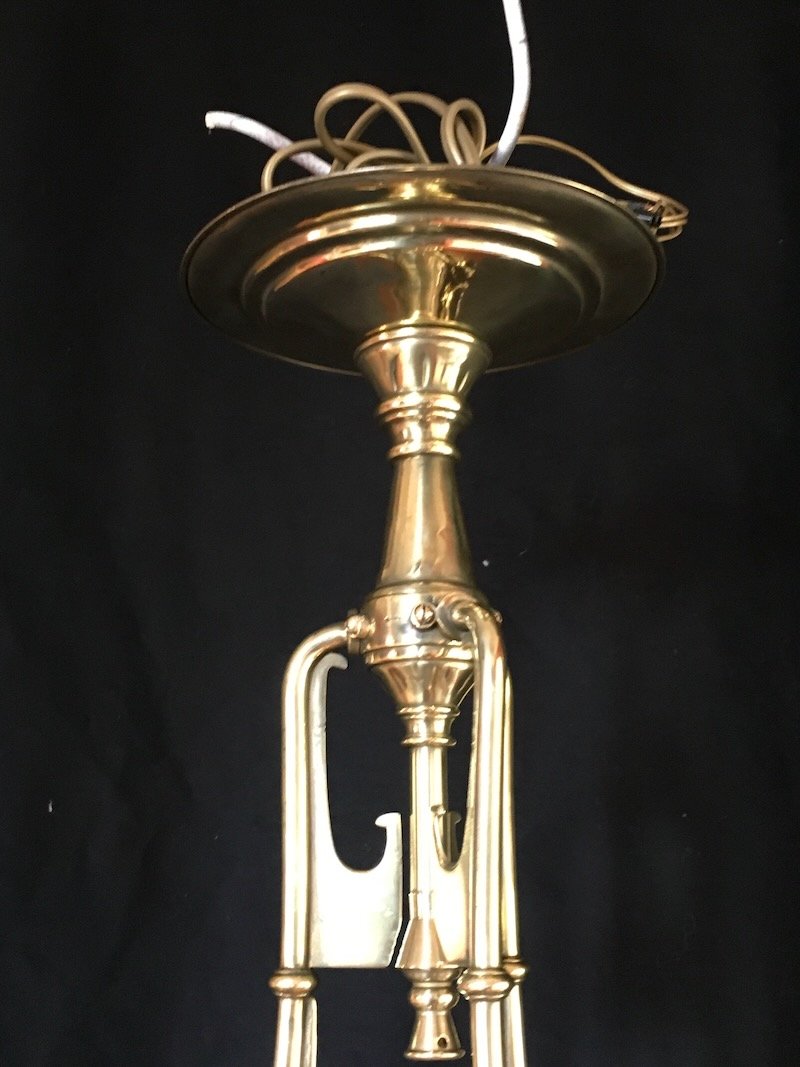 Art Nouveau Chandelier-photo-2