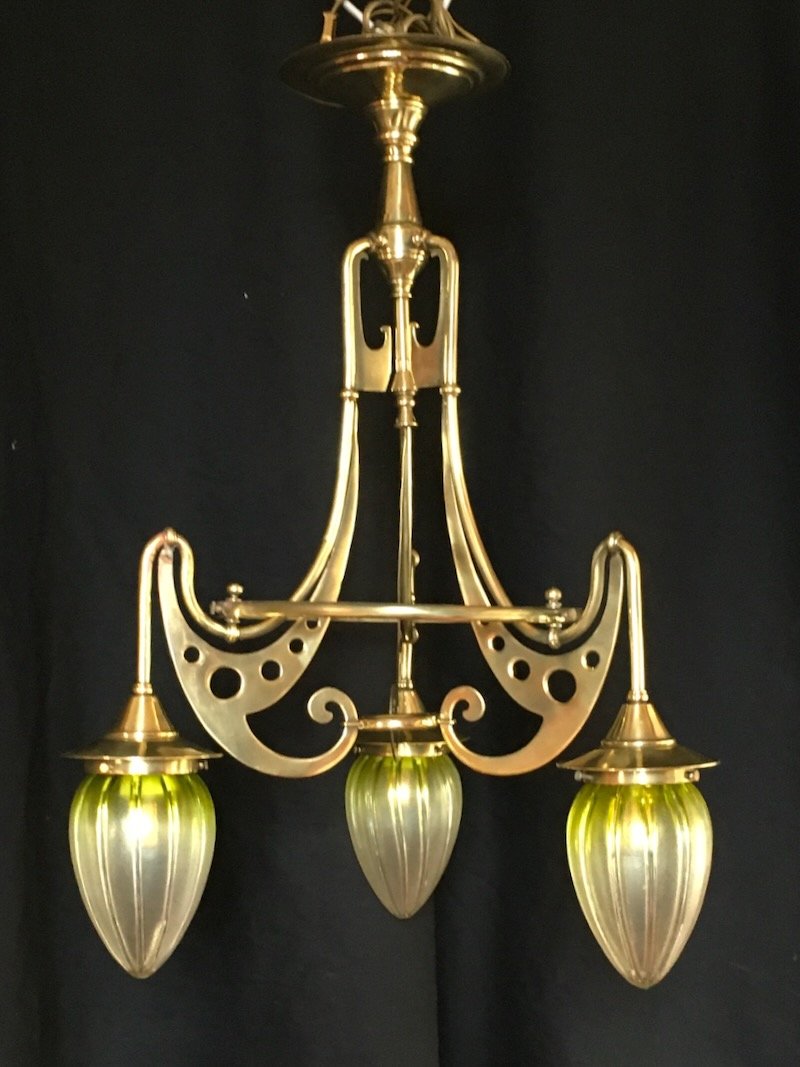 Art Nouveau Chandelier