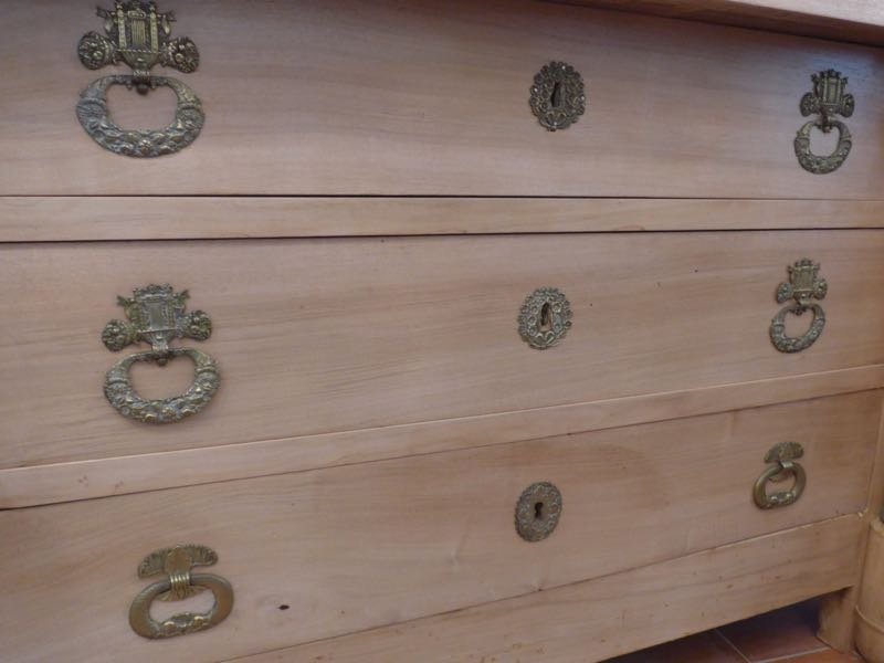 French Empire Style Chest Of Drawers-photo-3