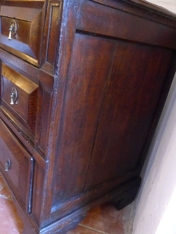 Small English Commode 17th C-photo-4