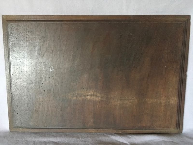 19th Century Carved Walnut Panel-photo-1