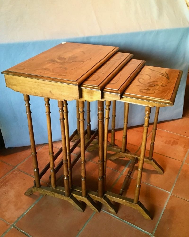 Art Nouveau Nesting Tables