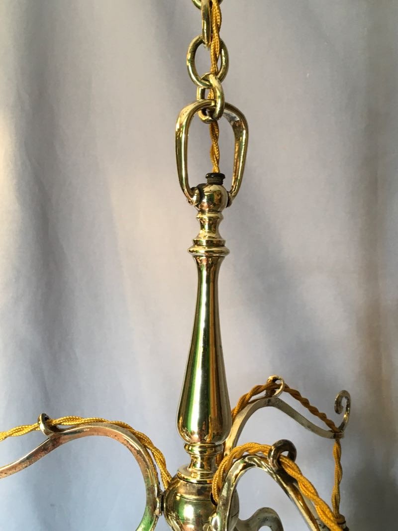 Lustre  Art Nouveau-photo-4