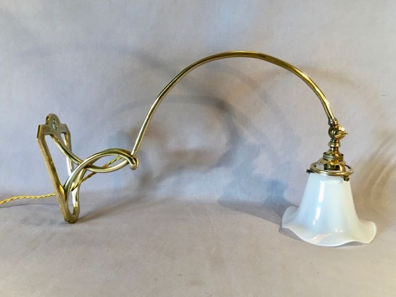 Lampe / Applique Art Nouveau-photo-3