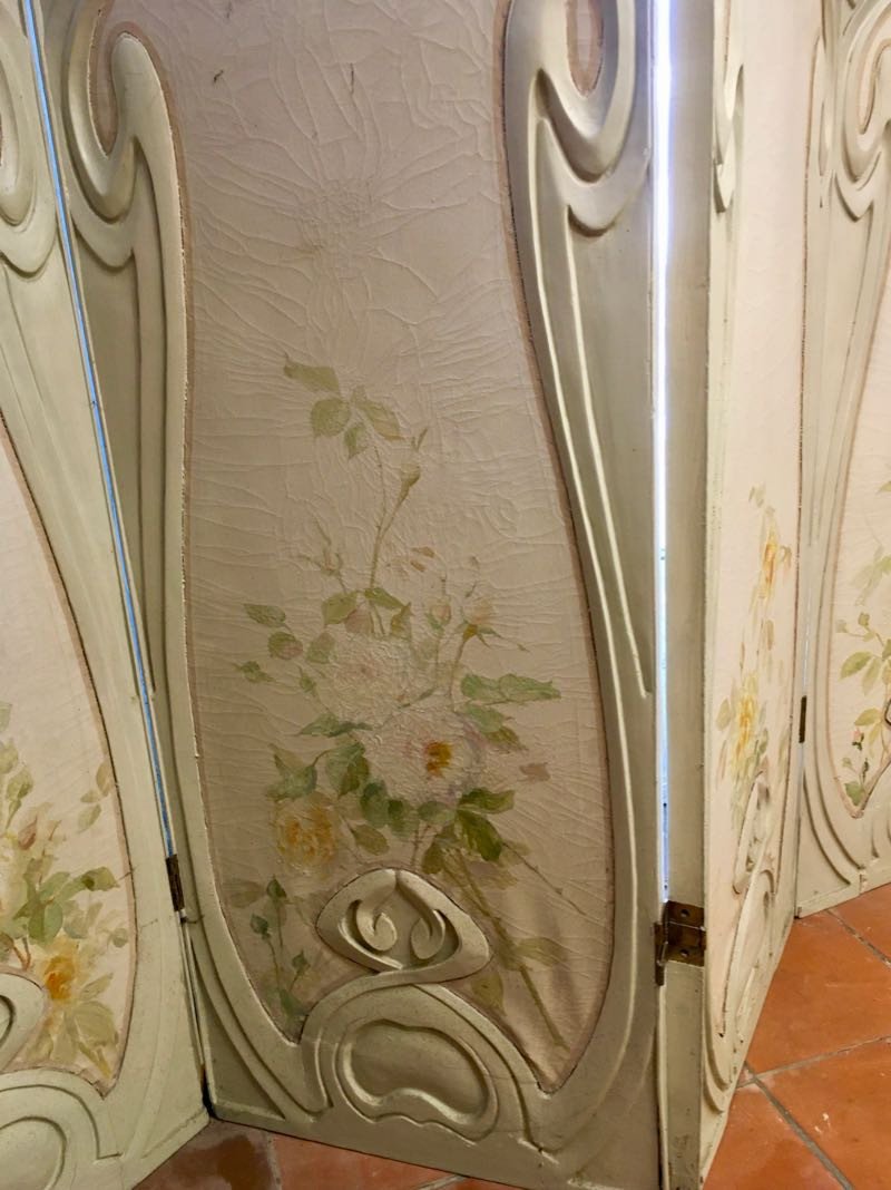 Large Screen Art Nouveau Style Hector Guimard-photo-2