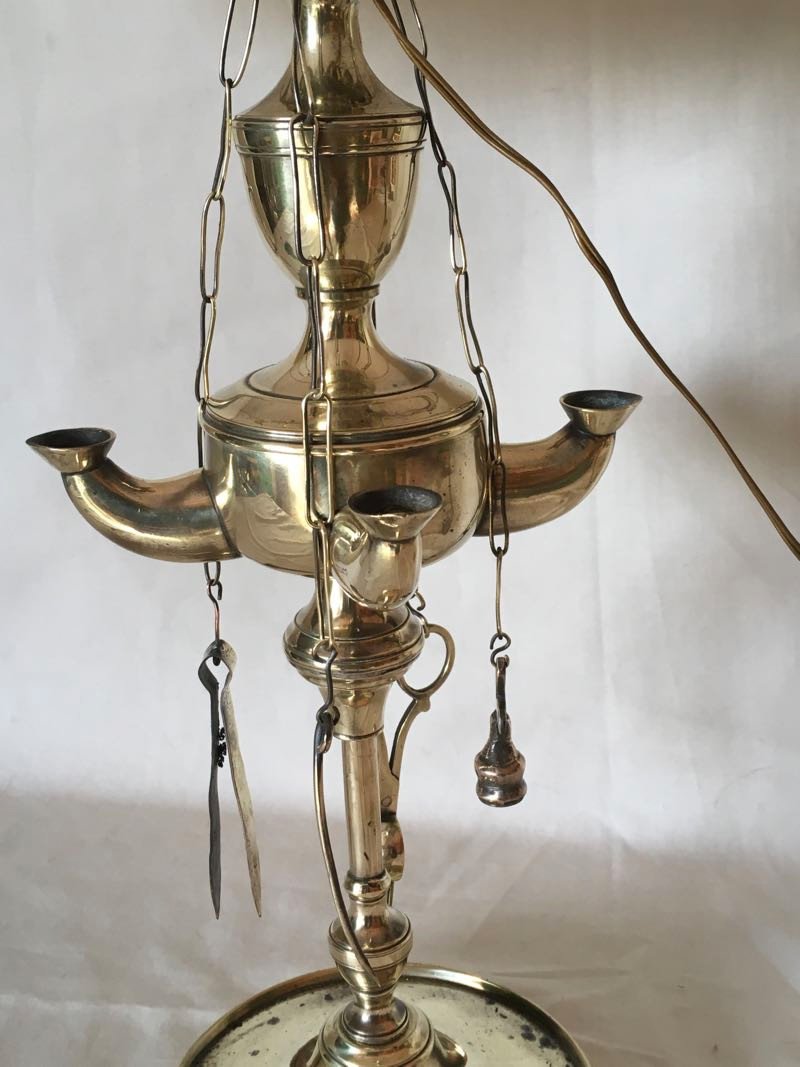 Grande Lampe à Huile Florentine-photo-3