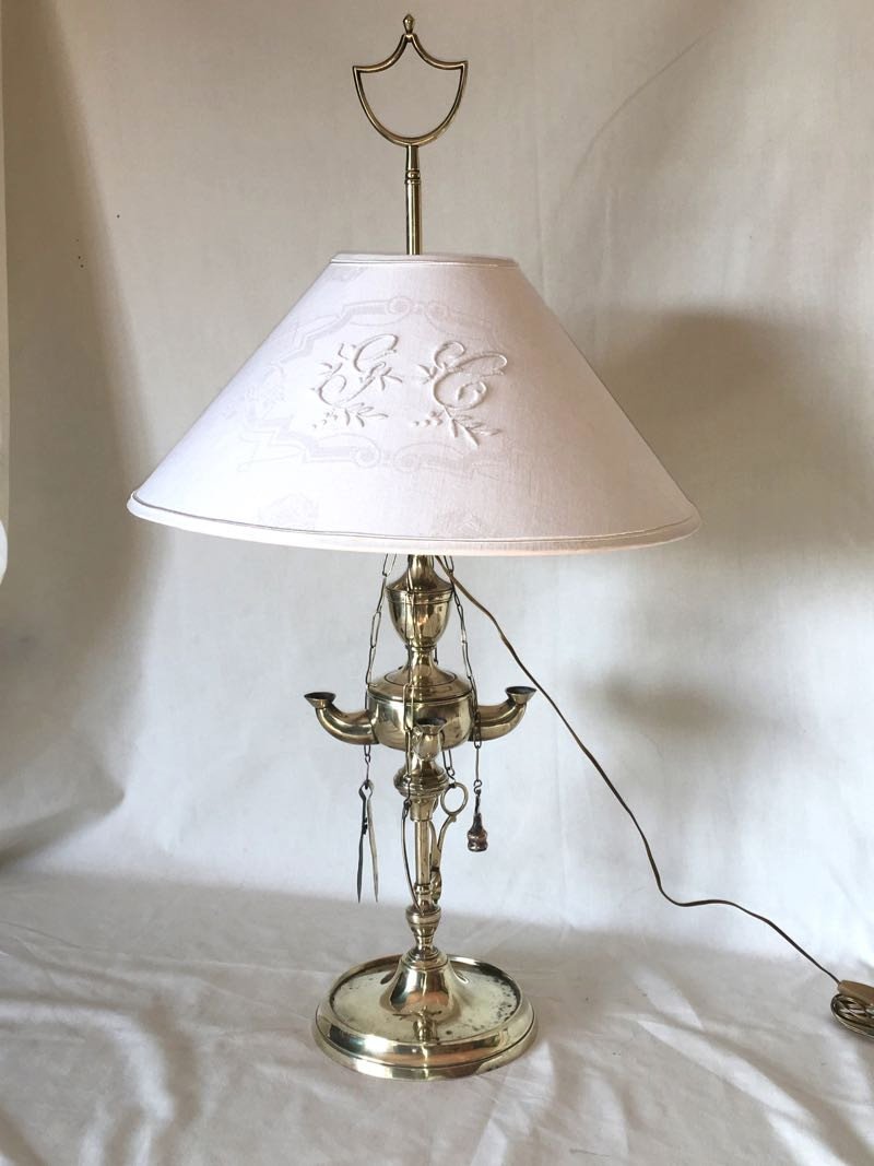 Grande Lampe à Huile Florentine