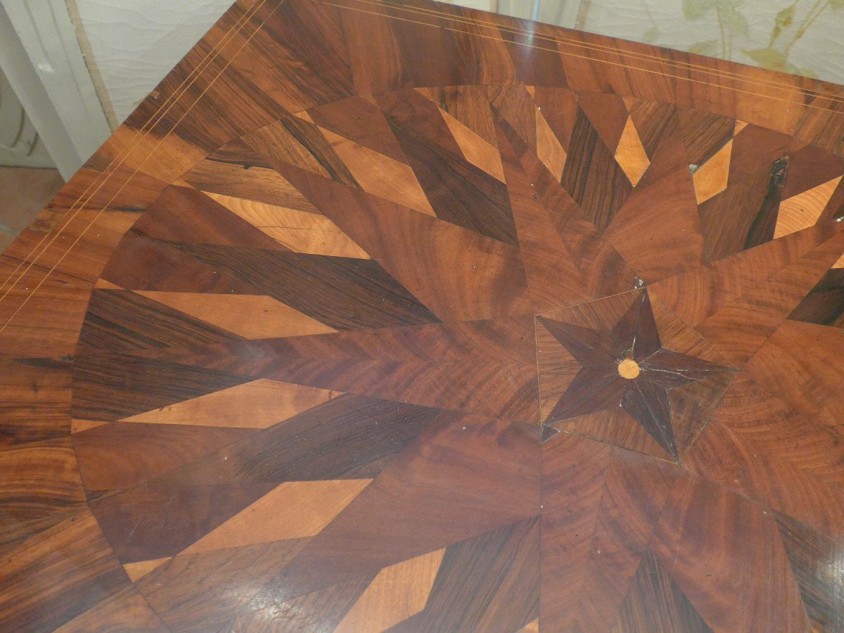 Nineteenth Inlaid Tray Table-photo-4