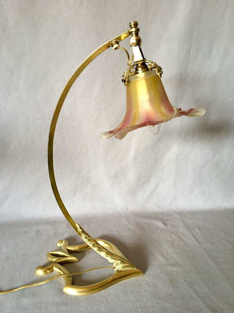 Lampe / Applique Coeur Art Nouveau-photo-2