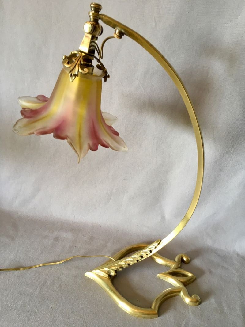 Lampe / Applique Coeur Art Nouveau