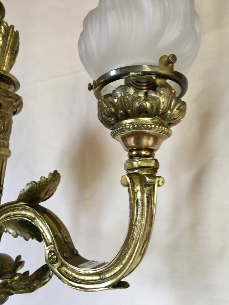 1900 Louis XVI Style Chandelier-photo-2