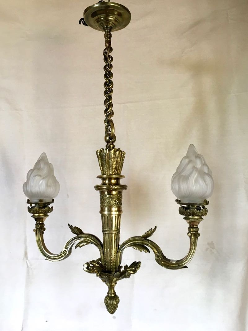 1900 Louis XVI Style Chandelier