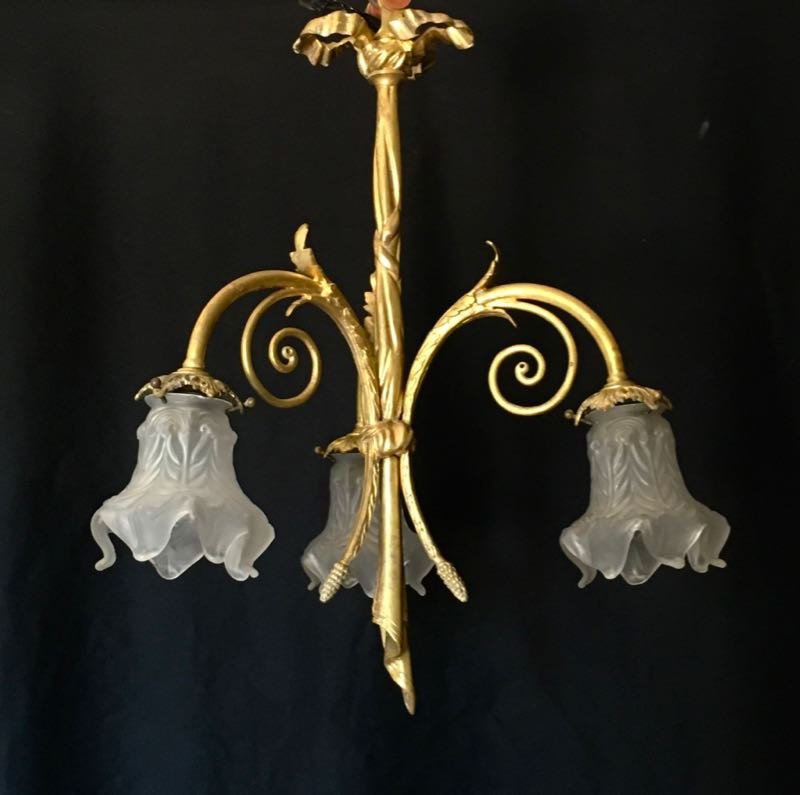 1900 Louis XVI Style Chandelier