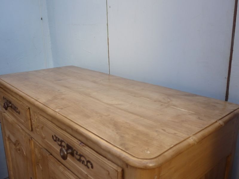 Sideboard In Bleached Cherry Wood-photo-3