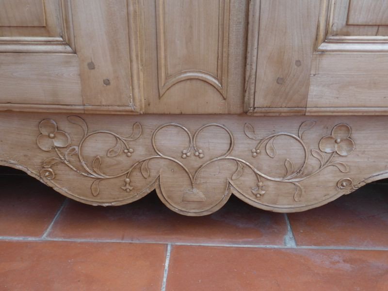 Sideboard In Bleached Cherry Wood-photo-3