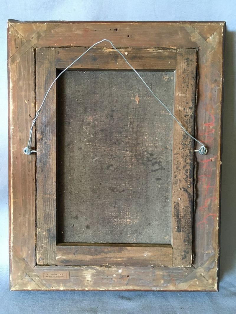 Huile Sur Toile XVIIIe Portrait Jeune Garçon-photo-4