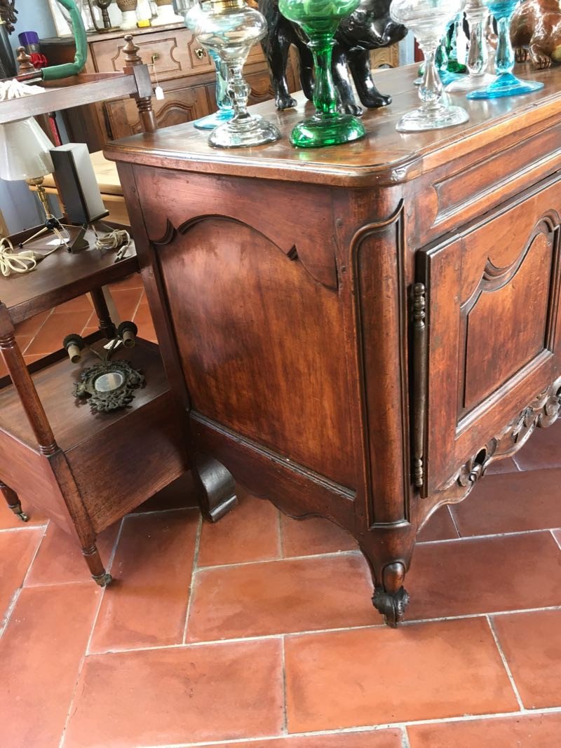 Louis XV Provençal Buffet In Walnut-photo-3