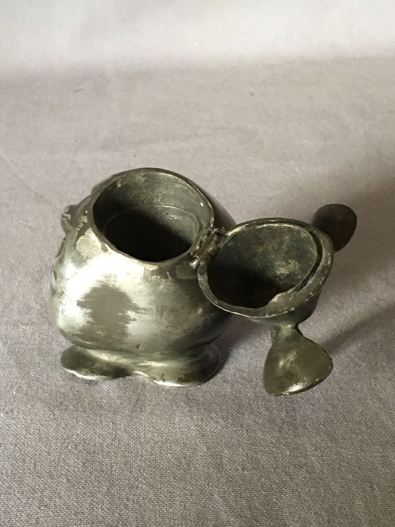 Pewter Humorous Inkwell-photo-1