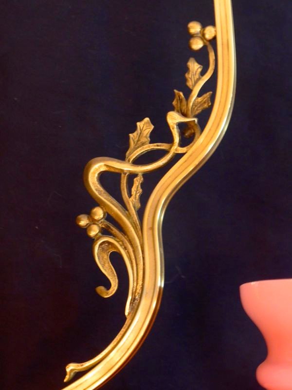 Large Art Nouveau Suspension-photo-7
