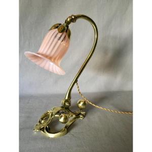 Art Nouveau Lamp / Sconce In The Manner Of Benson