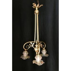 Art Nouveau Chandelier